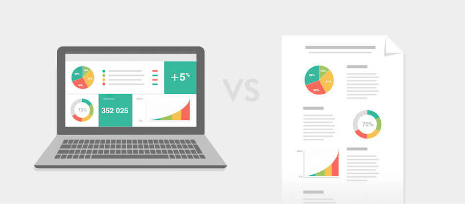 La différence entre un tableau de bord et un rapport est subtile mais importante - SEO Reporting Dashboard Article | DashThis